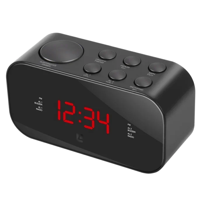 WAKE Dual Alarm Clock Radio