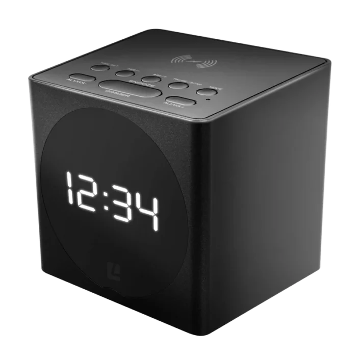 CHARGE Clock with Wireless Phone Charger